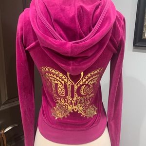 Juicy Couture Velour Magenta Tracksuit